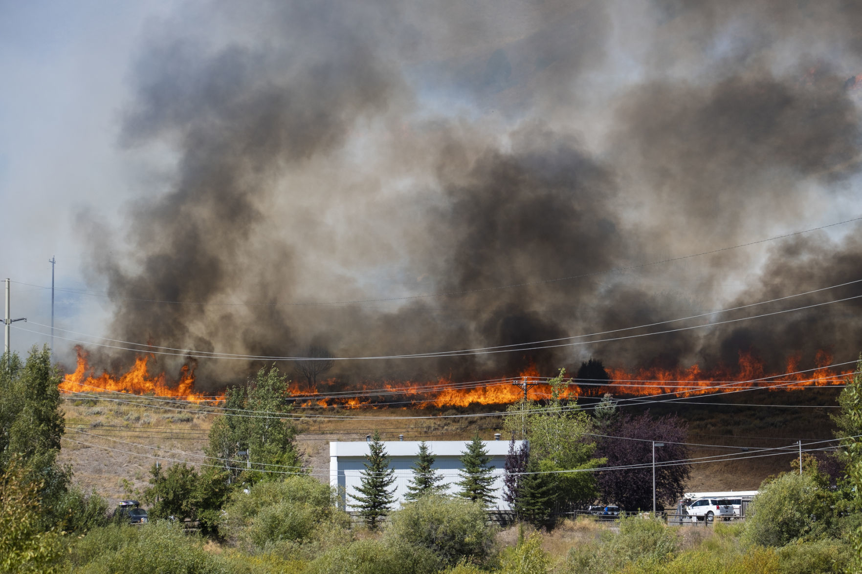 Saddle Butte Fire